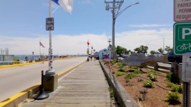 Provincetown, MA, USA - 1 Temmuz 2024: MacMillan Pier Provincetown Massachusetts, ABD