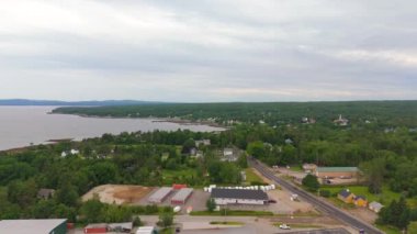 Searsport, Maine, ABD. Hava aracı stok görüntüleri 2024 Penobscot Körfezi