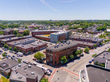 Hava aracı fotoğrafı Salem Massachusetts ABD 2024 dolaylarında