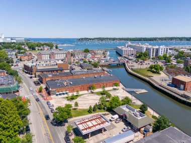 Hava aracı fotoğrafı Salem Harbor, MA, ABD