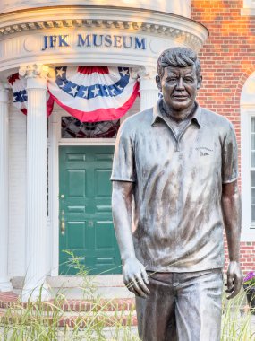Hyannis, MA, ABD - 1 Temmuz 2024: John F. Kennedy Hyannis Müzesi, Massachusetts, ABD