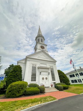 York Limanı 'ndaki tarihi hükümet binaları Maine USA 2024