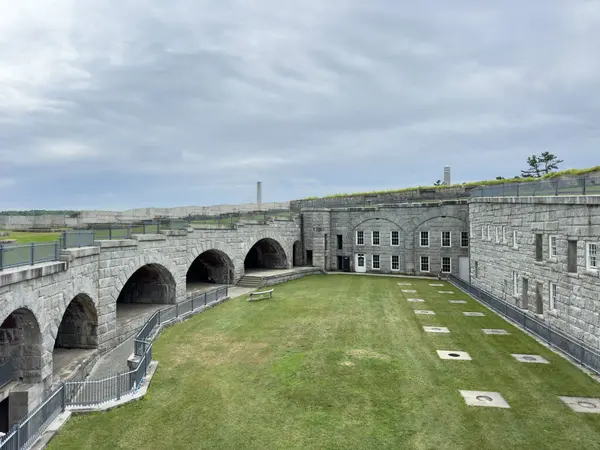 Fort Knox Maine, USA 2024 stok fotoğrafı