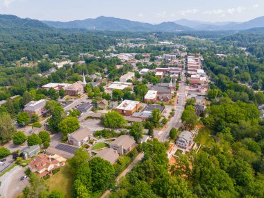 Waynesville, Kuzey Carolina, ABD. Hava aracı fotoğrafı 2024