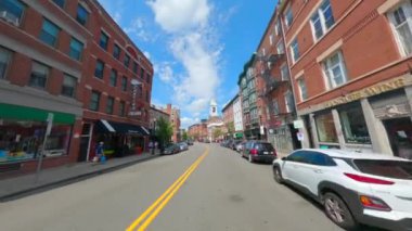 Boston, MA, ABD - 15 Temmuz 2024: Boston North End 2024