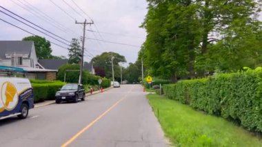 Marthas Vineyard, MA, ABD - 15 Temmuz 2024: Martha 's Vineyard Yaz mevsimi 2024