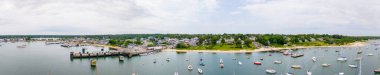 Aerial photo Vineyard Haven on Marthas Vineyard 2024 clipart