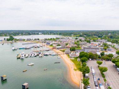 Marthas Vineyard 2024 'teki hava fotoğrafı.