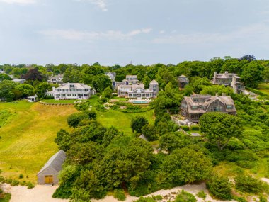 Marthas Vineyard 2024 'teki hava fotoğrafı.