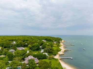Marthas Vineyard 2024 'teki hava fotoğrafı.
