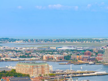 Hava Fotoğrafı Logan Uluslararası Havalimanı Boston 2024