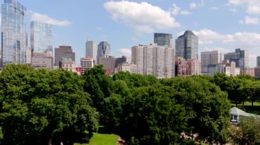 Boston Common şehir merkezi, 2024 Yazı, ABD