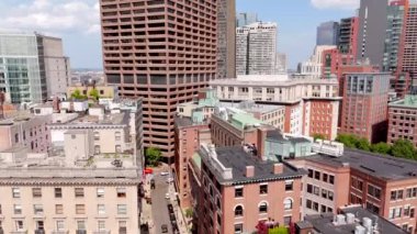 Boston kuleleri. Hava aracı videosu 2024