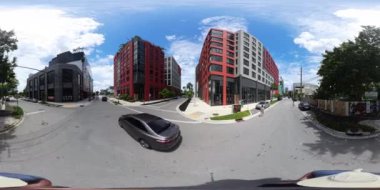 Miami, FL, ABD - 24 Ağustos 2024: 360 Wynwood Miami konut binaları