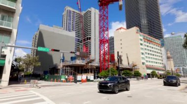 Waldorf Astoria Konutları, Miami şehir merkezi. Gelecekteki site 300 Biscayne Bulvarı.
