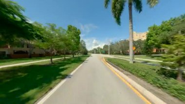 Arka görüş Weston Florida ABD 2024