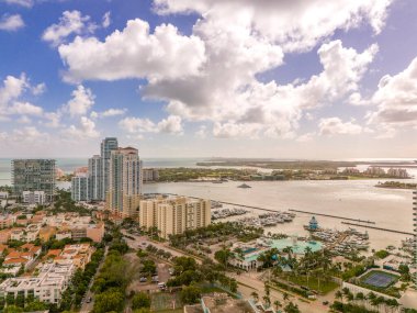 Ticari kullanım ve baskılar için Miami Beachscenic fotoğrafı
