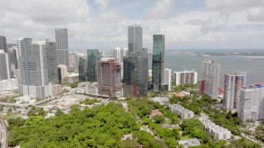 Brickell 2024 Stock Video Şehri