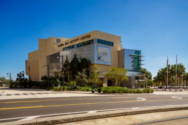 Tampa, FL, ABD - 24 Ekim 2024: Tampa Körfezi Tarih Merkezi