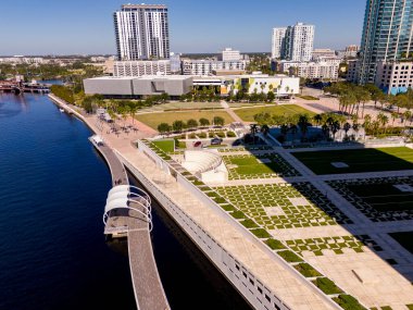 Hava fotoğrafı Tampa Rıhtım Parkı 2024