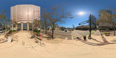 Tampa Florida şehir merkezinde 360 fotoğraf hükümet binası