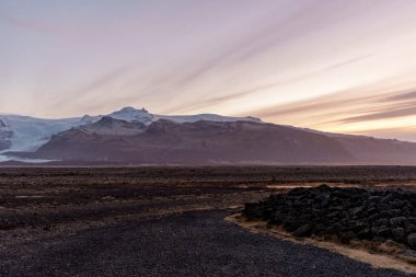 İzlanda 'daki Buzullar Kasım 2024