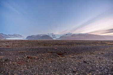 İzlanda 'daki Buzullar Kasım 2024