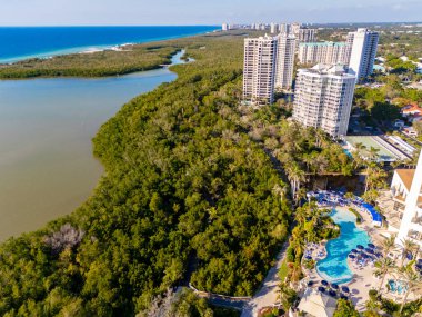 Napoli Florida hava sahili.