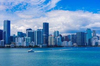 Hava fotoğrafı Brickell Miami silueti 2025