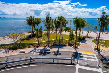 Miami Key Biscayne Parkı ve bisiklet yolu