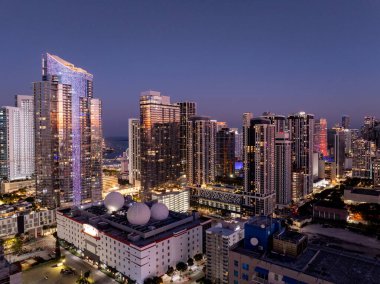Miami Florida. Dade İlçesi 2025 Hava Aracı Fotoğrafı