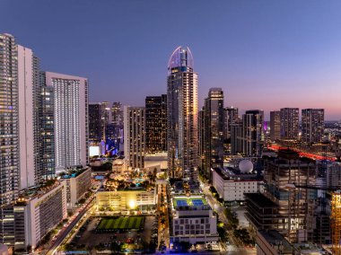 Miami Florida. Dade İlçesi 2025 Hava Aracı Fotoğrafı