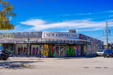 Wynwood Miami, FL, ABD - 21 Mart 2025 