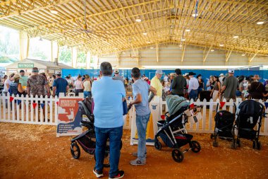 Miami, FL, ABD - 27 Nisan 2025: Miami Dade Countryfest 2025 Bu ücretsiz bir etkinlik ve rodeo