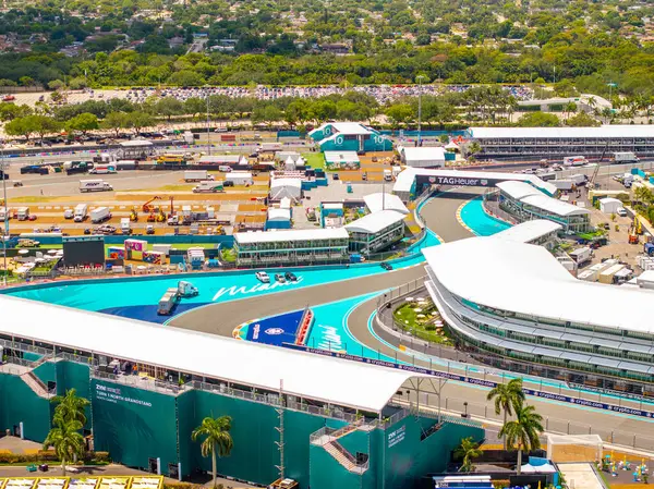 Miami, FL, ABD - 5 Mayıs 2025 Miami GRand PRix Formula 1 Yarışı 'nın 1.