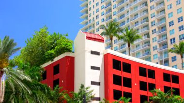 Miami arkaplan stok görüntüsü 8K