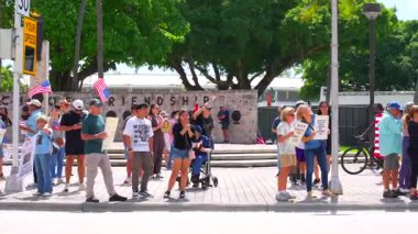 Miami, FL, ABD - 14 Haziran 2025: Kings takımı Miami 'yi protesto etmedi
