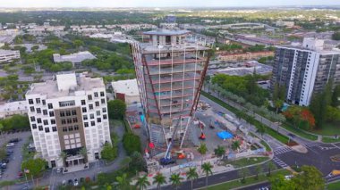 Aventura, FL, ABD - 21 Haziran 2025: Safra Ulusal Bankası stok hava görüntüsü