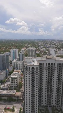 Hava Panorama Brickell Miami 2025 şehir manzarası
