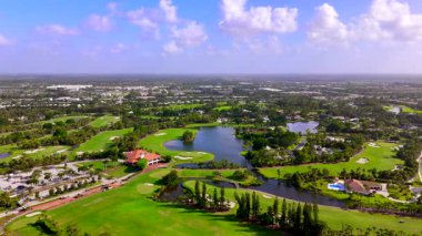 Drone hisse senedi görüntüleri Breakers West Country Club