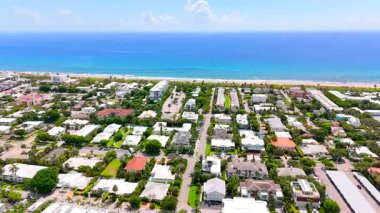 Hava Panorama Delray Plajı Florida 2025