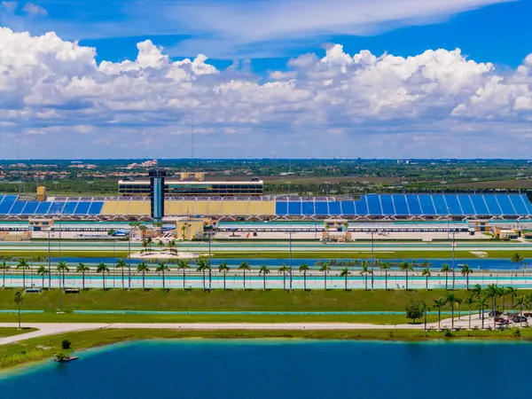 Homestead, FL, ABD - 15 Ağustos 2025: Homestead Miami Yarış Pisti