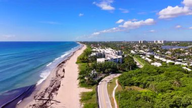 Boynton körfezinin güneyi Florida Okyanusu.