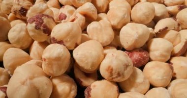 Fındıklı makro çekimler, pürüzsüz, altın yüzeylerini gösteriyorlar, ince doğal kusurları ve kırsal çekicilikleri var.