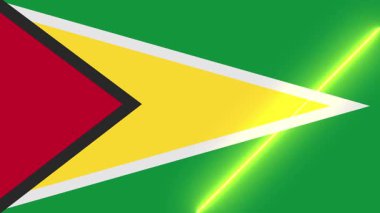 Canlandırılmış ışık süpürgeli adam bayrağı