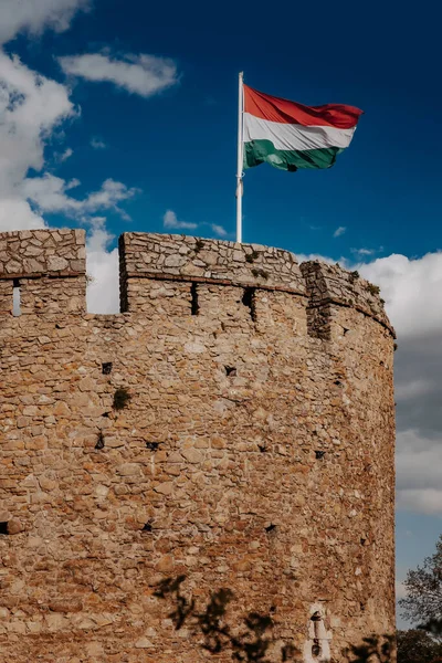 バーバカンの有名な要塞はハンガリーのペックスに残っています — ストック写真