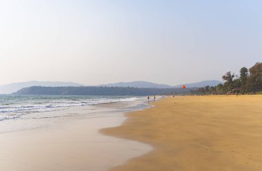 agonda beach, Güney goa, Hindistan.