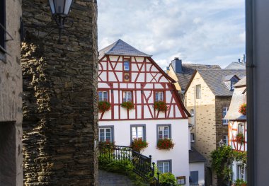 Beilstein, Almanya 'daki Büyüleyici Yarı Keresteli Evler.