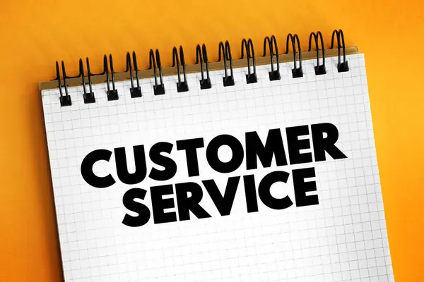 Customer Service Assistance Advice Provided Company Those People Who Buy — Photo