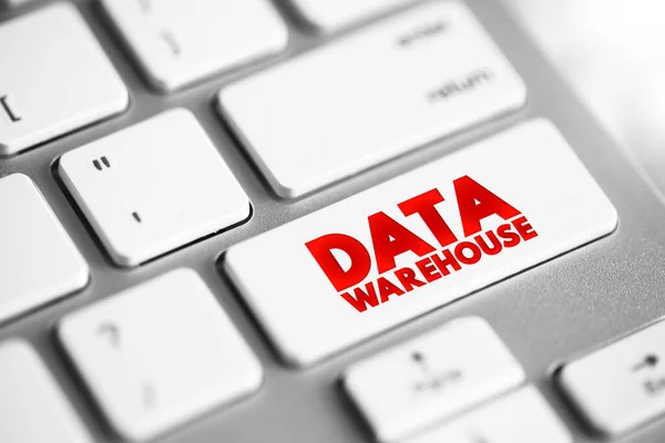 Data Warehouse Repositório Central Informações Que Podem Ser Analisadas Para — Fotografia de Stock
